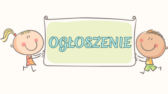 Ogłoszenie - godziny pracy